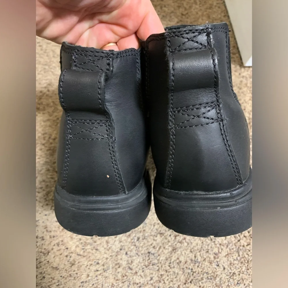 Carhartt men’s leather black composite toe boots 10.5